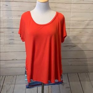 Coral Designed Blouse